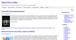 Desktop Screenshot of miguelmoro.net