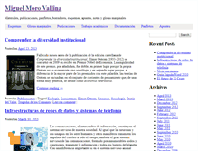 Tablet Screenshot of miguelmoro.net